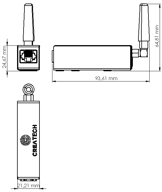 CRE-H-5023 — Teknik Ölçüler
