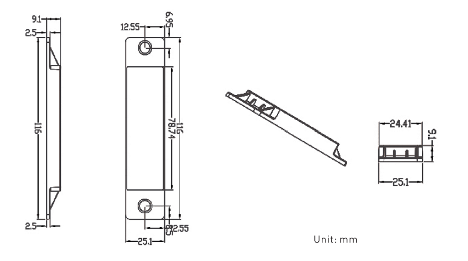 CRE-BLE-731 — Teknik Ölçüler